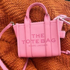 Marc Jacobs micro candy pink tote